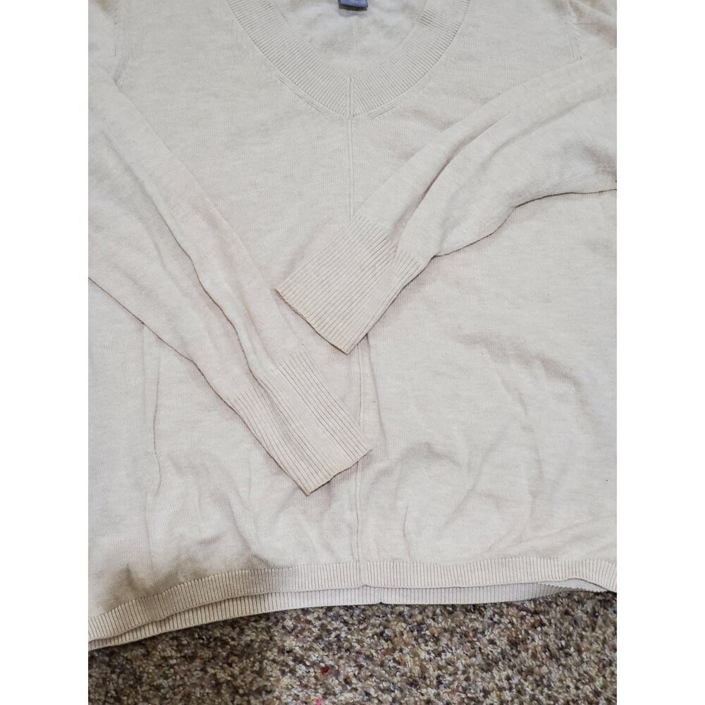 Jcp V-Neck Long Sleeve Wool Blend Womens Sweater Size XL - Picture 2 of 9